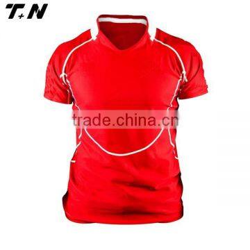 Men custom rugby shirt wholesale