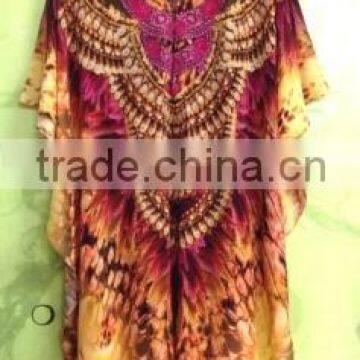 SILK KAFTAN