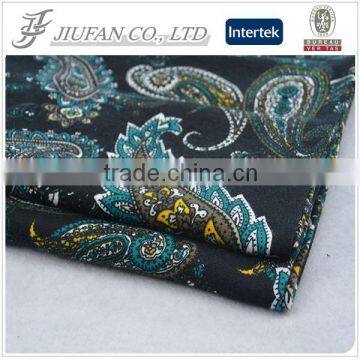 Jiufan Textile Hot Sale Good Quality Printed Brushed French Knit Fabric 96 Polyester 4 Spandex Fabric