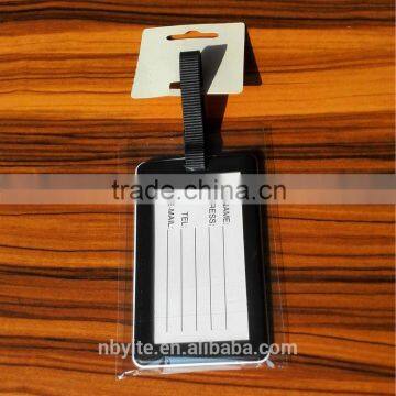 Plastic Products Factory Munufacture Strange Things Red Luggage Tags Name Bag Tags Design
