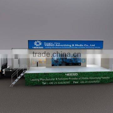 Shanghai YEESO Road show and entertainment Mobile LED Display Container YES-C40