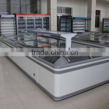 Auto defrost combined supermarket commercial freezer