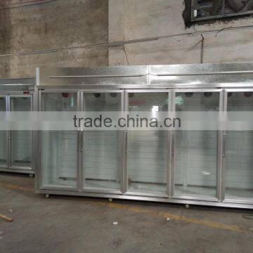 3door Display Fridge Commercial Using High Quality for Supermarket photo-5