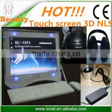 Hot!!! 2014 Original Russian 3d Nls Body Health Analyzer