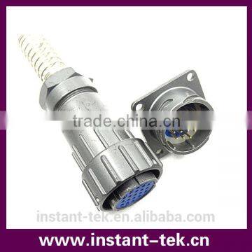 INST ip68 waterproof plugs and sockets 19 pin connector                        
                                                Quality Choice