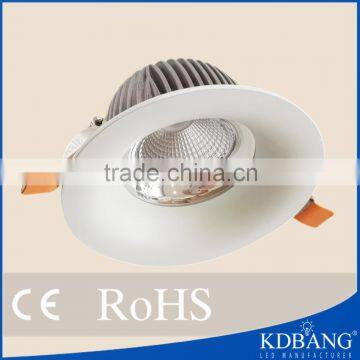 recessed cob ceiling down light led downlight 30w