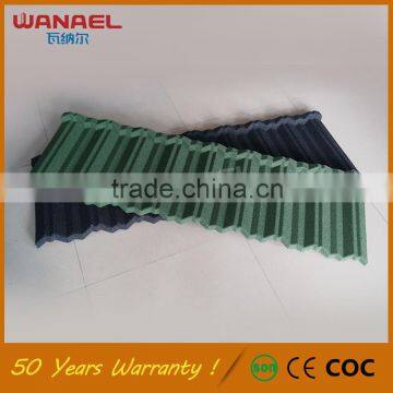 Corrugated Roofing Sheet Wanael Traditional Cheap Coffee Brown Roof Tiles Guangzhou photo-4