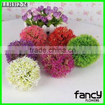 Decorative cheap plastic artificial grass ball