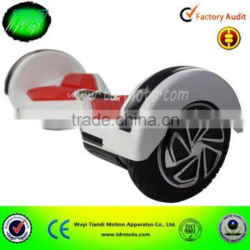 2015 2 Wheels 8 Inch Self-balance Skate Board Howver Board Unicyle LED Lights Bluetooth photo-2