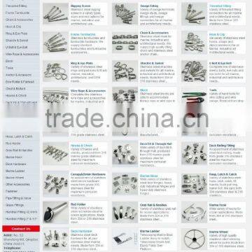 Stainless Steel Marine Hardware