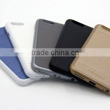 PU leather mobile case,2 in 1 business card case leather for iphone6,for iphone 6 case leather