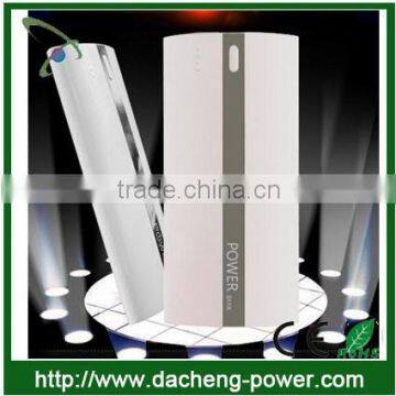 Best selling portable smart power bank 15000mAh with LED light display