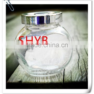 HOT sale candy empty clear plastic jar