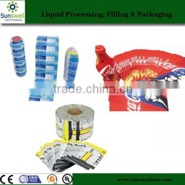 Good printing customized PVC shrink label for bottle