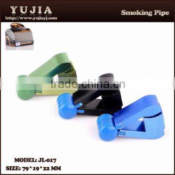 YuJia 2015 newly stapler style small smoking pipes wholsale JL-017