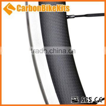 CW38C-A Alloy Braking Surface 700C Bicycle Carbon Wheelset 38mm Road Bike Wheels Clincher Alloy