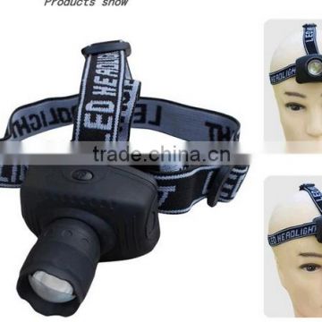 3W Scalable headlamp miner's light waterproof bicycle light