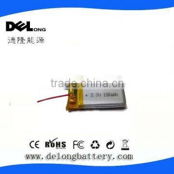 Shenzhen 402030 3 .7v 180mah lipo battery