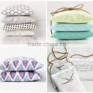 Best quality french lavender scents home decorative aromatherapy cotton sachet