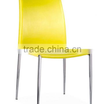 2015 Modern Stackable Chair Stainless Steel With PVC (CY297)