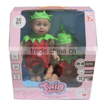 WW3608775 Educational toy Fruit Strawberry twin tones Doll for kids