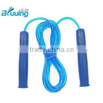 2015 new style adjustable aerobic jump rope & bodybuilding pvc jump rope