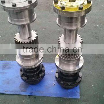 Fabrication service AISI 4140 Alloy Steel gear output shaft Gear output axis Gear pinion Gear tailshaft