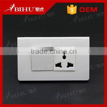 China Factory price multi socket electrical male female wall socket