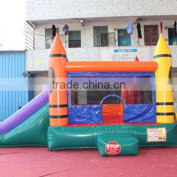 Crayon Bouncer Inflatable Commercial Inflatable Jumping Bouncer Castle for Sale photo-2