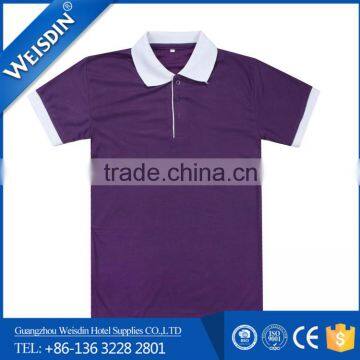 240 Grams Made in Guangzhou 100% Cotton Polo Shirt photo-3