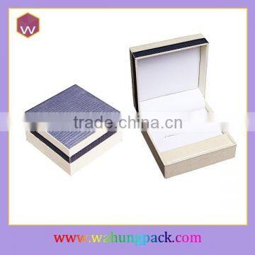 Fashion Design Cardboard Cufflink Box Handmade Cufflink Packaging Box Cardboard