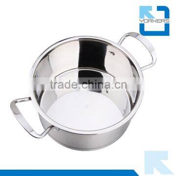 3 Pieces of Stainless Steel Square Stock Soup Pot Set photo-6