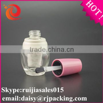 On sale 15ml clear nail polish bottle manufactures in China