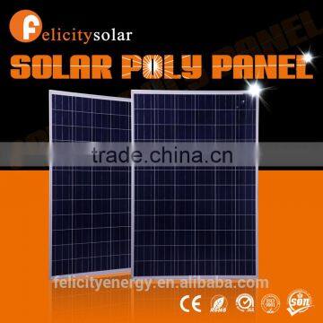 Felicitysolar  wholesale 200w a grade poly solar panel