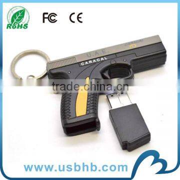 promo shenzhen gun shape pvc usb pendrive