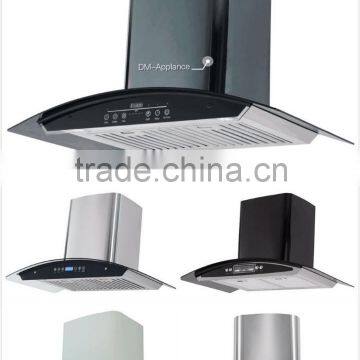 super power push button switch range hood