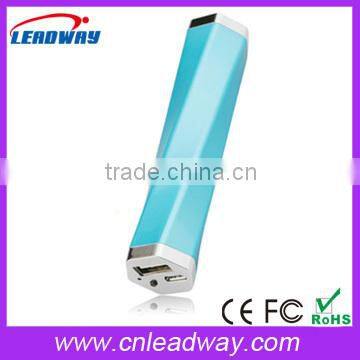 Power bank flashlight in twist shape fashionable colorful mobile charger