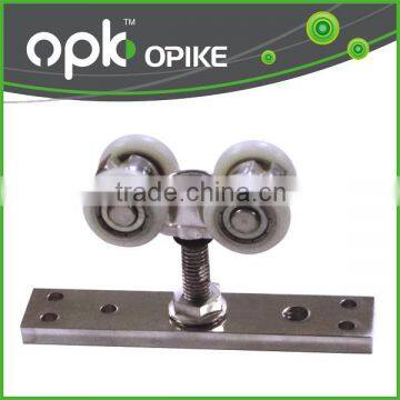 Top Hanging Sliding Door Systems Bi-Fold Door Roller Sliding Hanger Wheel With Ball Bearing
