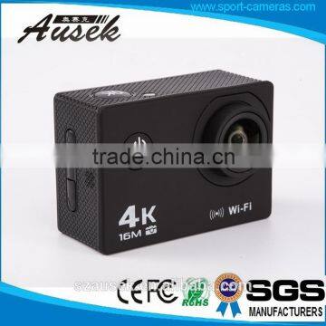 4K Ultra HD 2 Inch Screen 1080P Waterproof Wifi Sport Action Camera Mini Video Camera 170 Degree Wide Lens