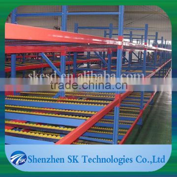 High Density Warehouses Quality Sliding Metal Shelves