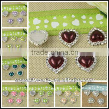 Wholesale Rhinestone Nailheads Embellishment--Heart Shape