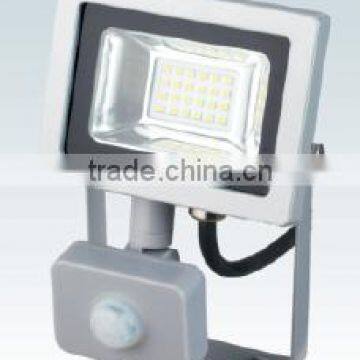 SMD LED Floodlight With Motion Sensor 10W IP65 LED Flood Light Fixture