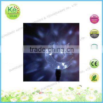 Star Moon With Motion Stake Solar LED Garden Yard Light photo-2