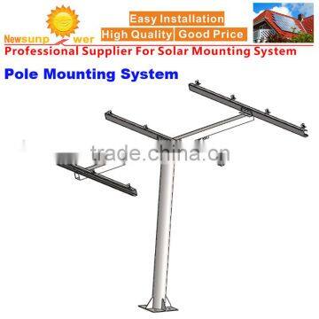 Adjustable Solar Panel Pole Mounting System 1KW