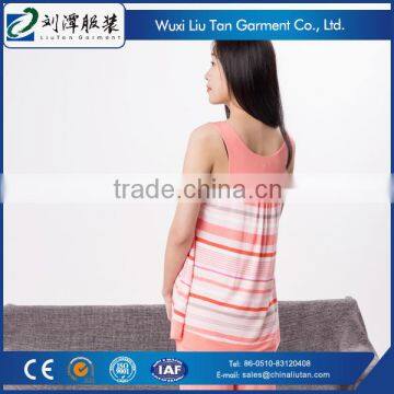 Stripe Knit Women's Sex Sleepwear From Oem Supplier photo-4