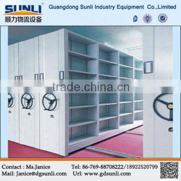 Steelite Sliding Mass Compact Metal School Library Removable Book Mobile Shelving photo-3