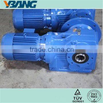 Flange Mounted Helical Bevel Gear Motor / Gearbox