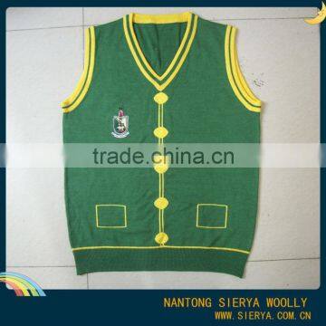 Sleeveless School Uniform Sweater