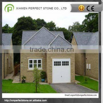 Chinese grey color natural slate roof tiles roofing slate