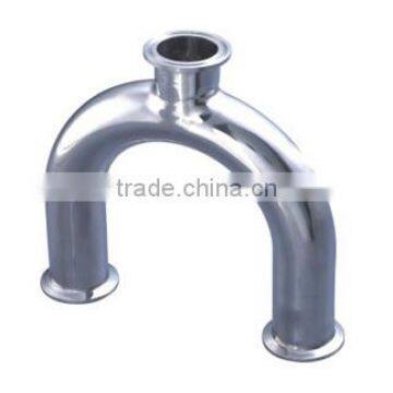 Sanitary 1" Ss304 Stainless Steel U Type Tee With Clamp End photo-2